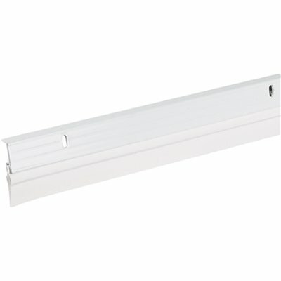 Frost King 36" Premium Aluminum And Vinyl Door Sweep White