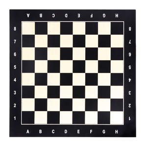 15-Inch Pro Tournament Chess Board Only (Beech & Black)