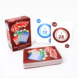 Poker Size Bingo Calling Cards