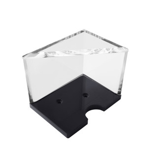 2 Deck Clear Acrylic Discard Trays, Casino Grade Discard Holder Trays for Blackjack