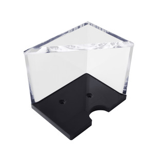 4 Deck Clear Acrylic Discard Trays, Casino Grade Discard Holder Trays for Blackjack