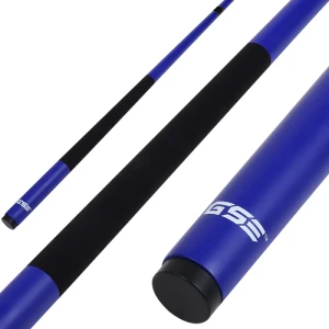 58-Inch Matte Blue Fiberglass Composite Billiard Pool Cue Stick