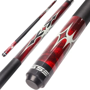 58-Inch Red Canadian Hardwood Maple Billiard Pool Cue Stick
