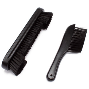 Billiard Pool Table Brush and Rail Brush Set (Black)