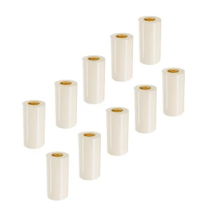 10 Pieces White Billiard Stick Nylon Ferrules, Pool Cue Stick Screw-in Ferrules Replacement