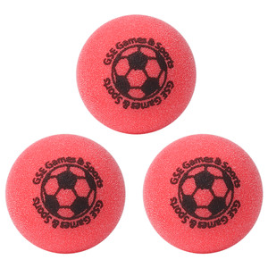 Regulation Size Foosball Table Replacement Balls (Red)