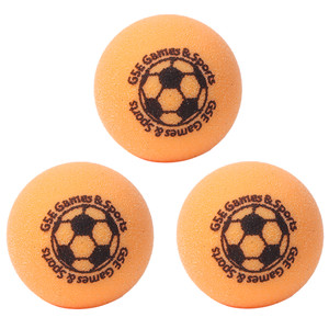 Regulation Size Foosball Table Replacement Balls (Orange)
