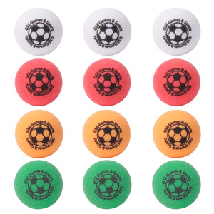 Regulation Size Foosball Table Replacement Balls (Multicolor)
