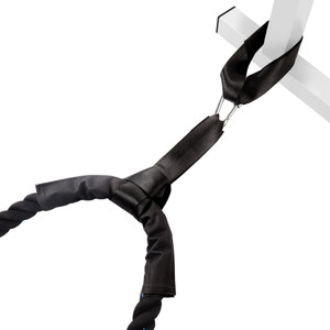 Battle Rope Anchor Strap Kit Accessories with 1 Carabiner, 2 Nylon Straps, 1 Protecting Cover