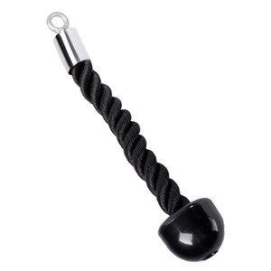 "Tricep Rope, Heavy Duty Tricep Pull Down Cable Machine Attachment (Single Tricep Rope) "