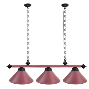 56-Inch Billiard Pool Table Lights (Pink)