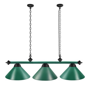 56-Inch Billiard Pool Table Lights (Dark Green)