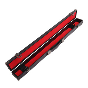 1/2 Pool Cue Stick Carrying Case-Red