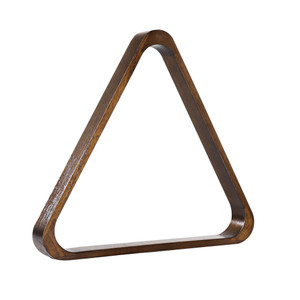 Solid Wood 8-Ball Triangle Ball Rack (Espresso)