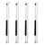 Set of 4 Matte White Fiberglass Graphite Composite Billiard Pool Cue Stick - 18/19/20/21oz Each