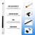 Set of 4 Matte White Fiberglass Graphite Composite Billiard Pool Cue Stick - 18/19/20/21oz Each