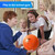 Playground Balls,Kickball, Bouncy Dodge Ball,Handball for Indoor and Outdoor(Rainbow-4 Pack, 8.5-inch)