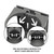 Adjustable Plastic Folding Drink Cup Holder - Grey - 2-Pack