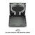 Adjustable Plastic Folding Drink Cup Holder - Grey - 4-Pack