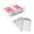 2-Deck Canasta Cards Game Set (Red)