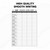 100-Pack  Canasta Score Sheets