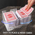 6-Deck Complete Canasta Cards Game Set (Red)