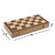15-Inch Magnetic Wooden Folding Chess Game Set