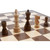 15-Inch Magnetic Wooden Folding Chess Game Set