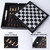Premium Leather 3-in-1 Board Game Combo