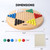 11.5" Wood Chinese Checkers Set 