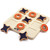 10-Inch Wooden Tic-Tac-Toe Game Set