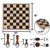 10-Inch Wooden 3-in-1  Board Game Combo