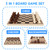 10-Inch Wooden 3-in-1  Board Game Combo