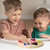 11.5" Wooden Chinese Checkers & Gobang Game Set