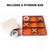14-Inch Giant Wooden Tic-Tac-Toe Game Set