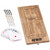 4-Track Folding Cribbage Board with Deck Cards