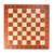 19-Inch Pro Tournament Chess Board Only (Sapele & Maple)