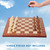 21-Inch Pro Tournament Chess Board Only (Sapele & Maple)