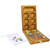 Folding Mancala Game with Glass Stones - Oak