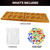 Folding Mancala Game with Glass Stones - Oak