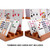 4-Pack Wood Domino Tiles & Playing Cards Racks