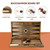 21-Inch Premium Star Inlay Backgammon Game Set