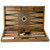 21-Inch Premium Star Inlay Backgammon Game Set