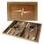 17-Inch Premium Star Inlay Backgammon Game Set