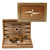 11-Inch Premium Star Inlay Backgammon Game Set