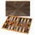 21-Inch Premium Focus Style Inlay Backgammon Game Set