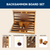 17-Inch Premium Focus Style Inlay Backgammon Game Set