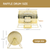Raffle Drum,Large Brass Raffle Ticket Spinning Cage, Holds 10,000 Tickets or 300 Ping Pong Balls