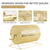 Raffle Drum,Large Brass Raffle Ticket Spinning Cage, Holds 10,000 Tickets or 300 Ping Pong Balls