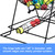 Bingo Game Set with Jumbo Bingo Cage and 1.5" Ping Pong Size Bingo Balls, Plastic Master Board